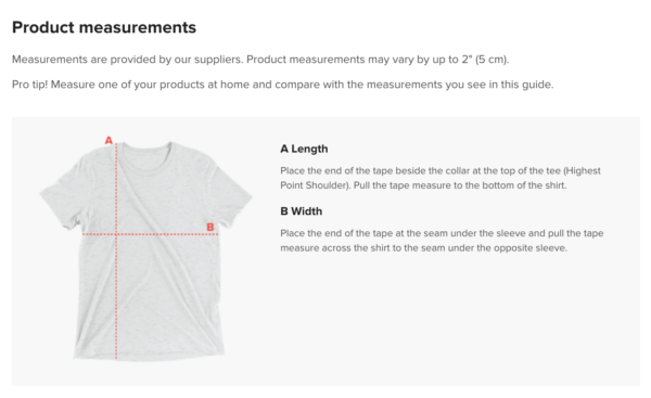vital triblend sizing